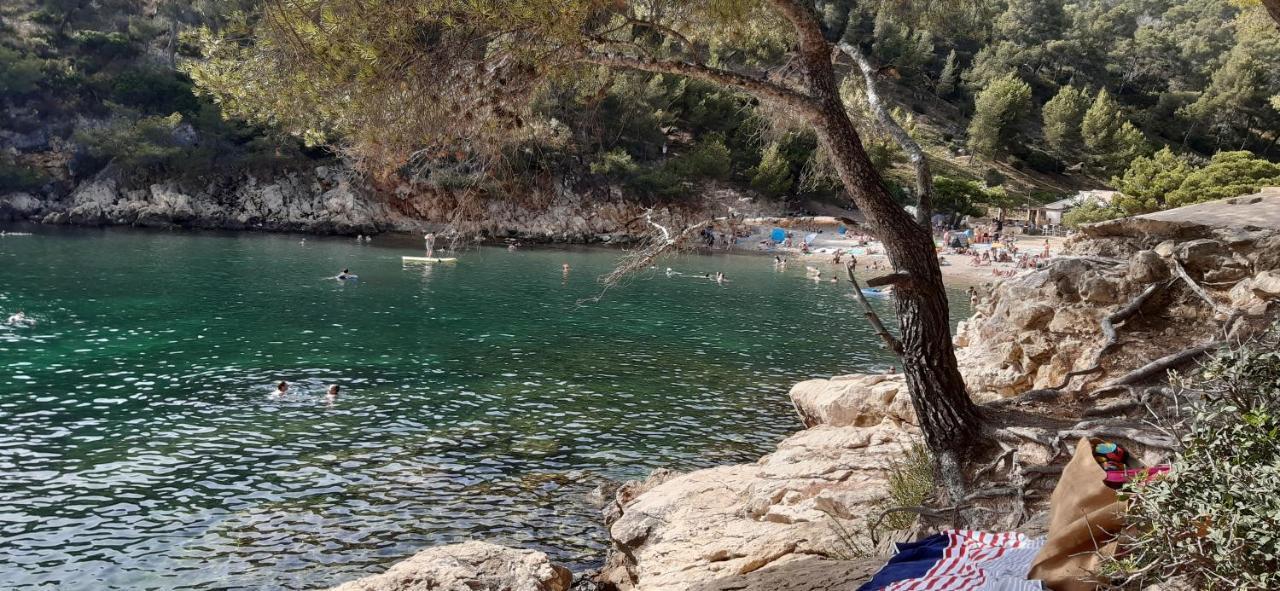 Petit Coin De Paradis Au Soleil Pres De La Mer Saint-Cyr-sur-Mer Luaran gambar